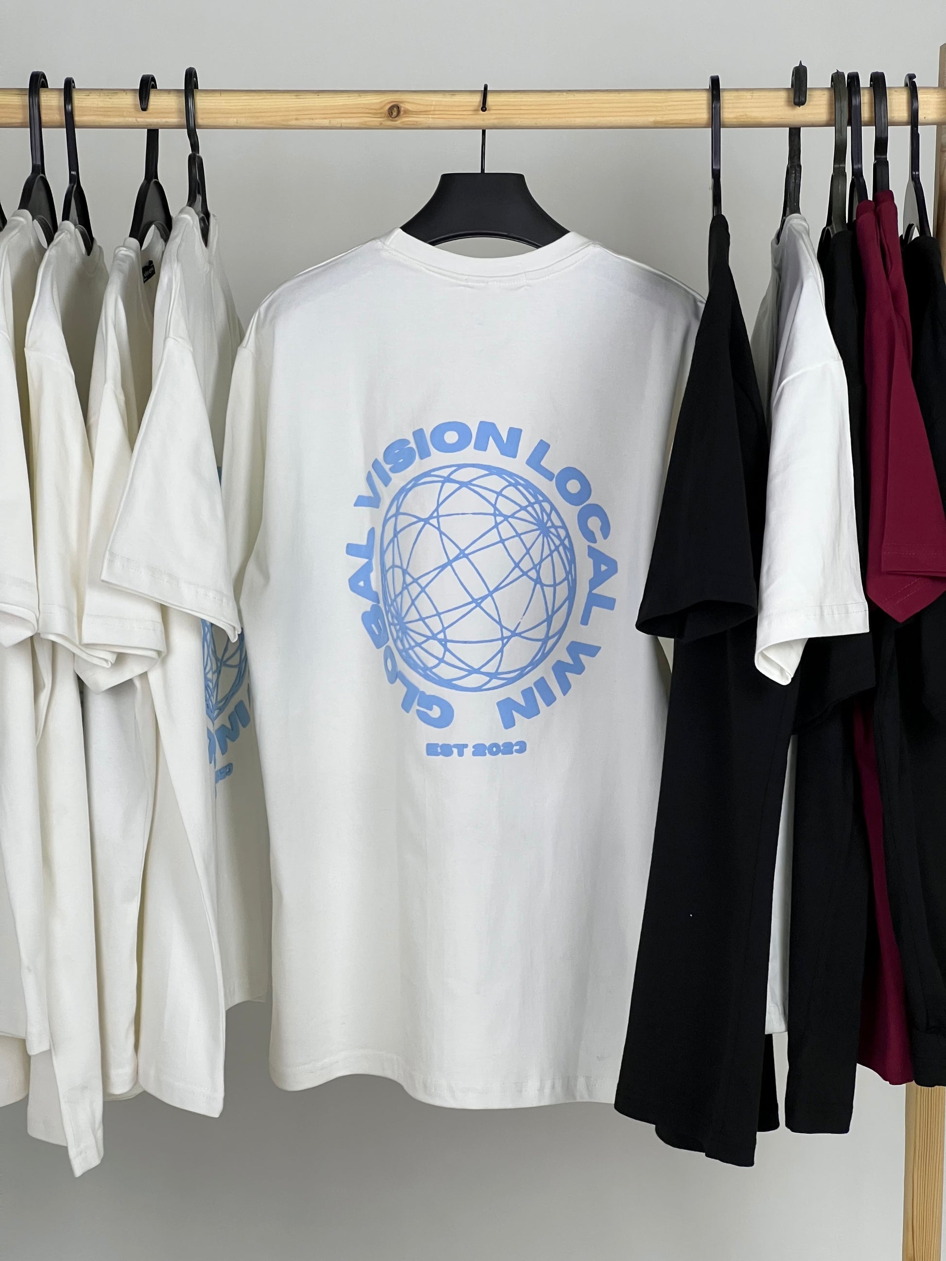 Global ‘VISION’ white Tshirt