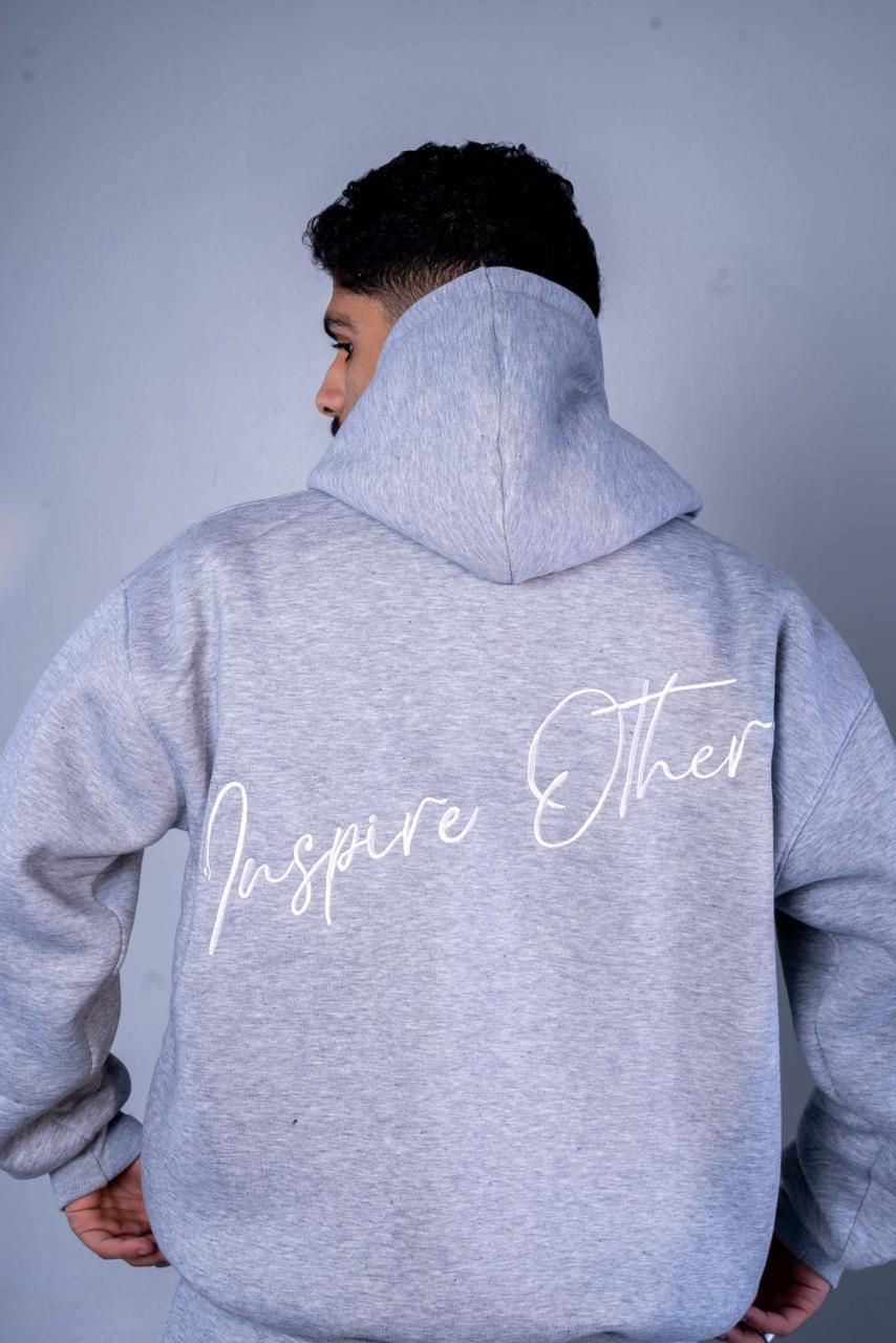 Storm Grey "Vision" Oversized Hoodie